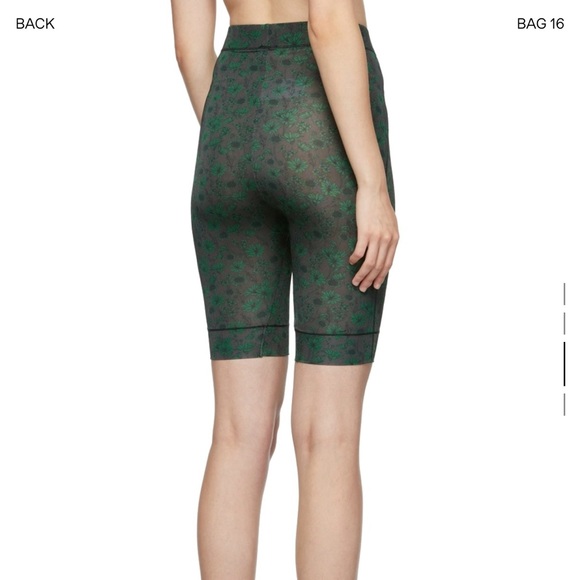 GANNI MESH BIKE SHORTS - Picture 3 of 3